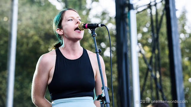 U.S. Girls at Royal Mountain Records Festival at RBG Royal Botanical Gardens Arboretum on September 2, 2018 Photo by John Ordean at One In Ten Words oneintenwords.com toronto indie alternative live music blog concert photography pictures photos