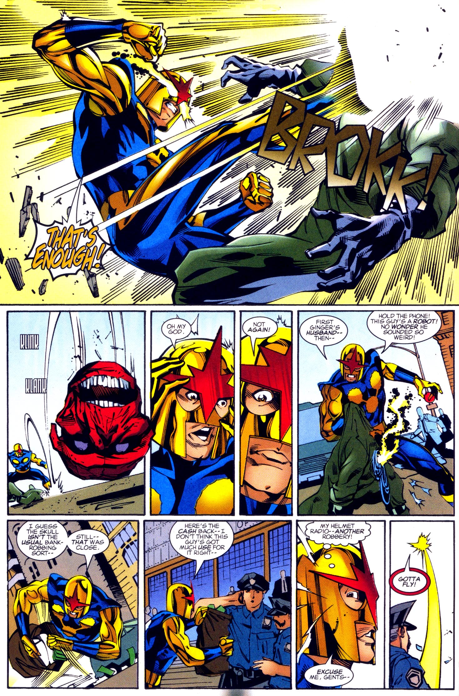Read online Nova (1999) comic -  Issue #3 - 13