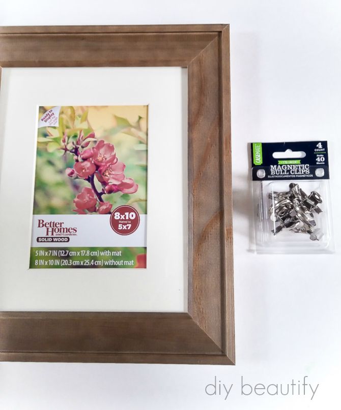 DIY Photo Clip Frame Gift Idea DIY Beautify Creating Beauty at Home