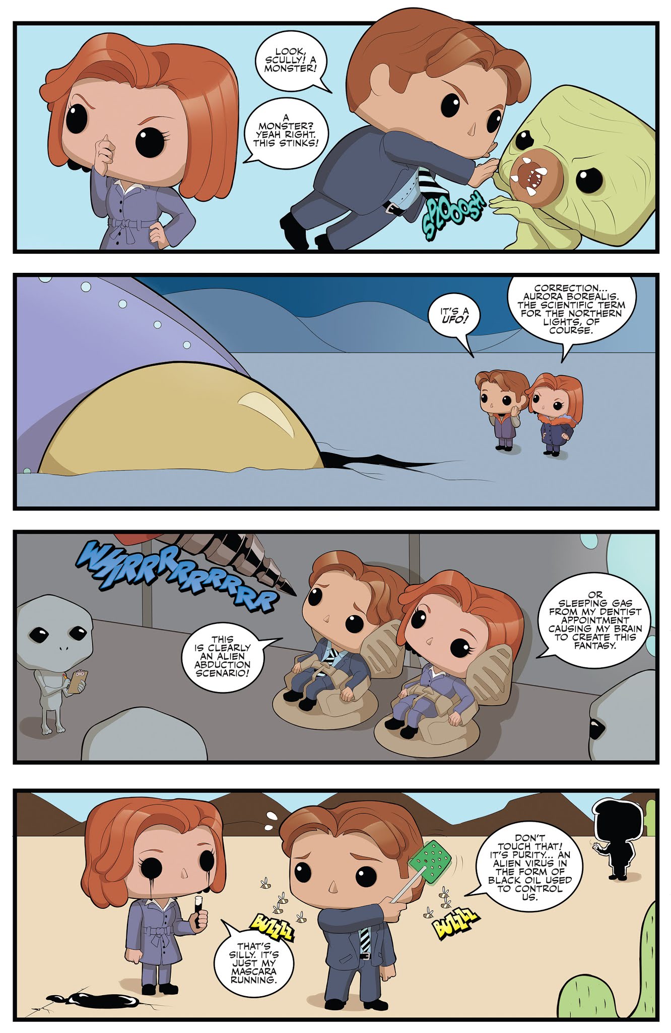 Read online The X-Files Funko Universe comic -  Issue # Full - 5