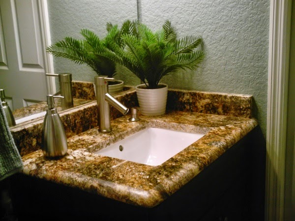 Bathroom sink countertops