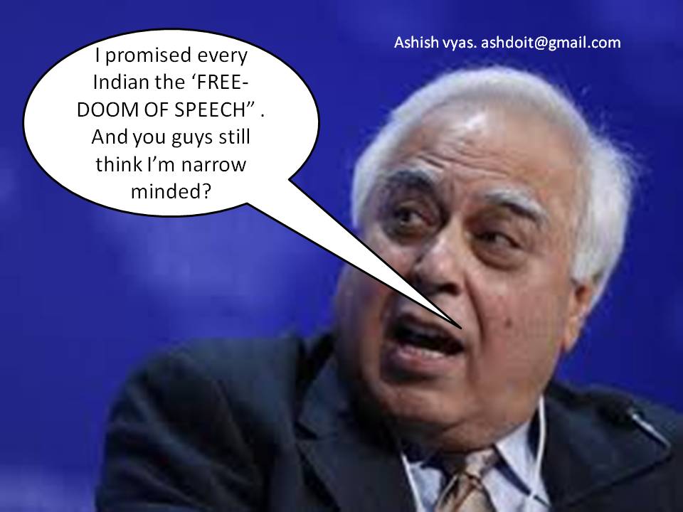 A Million Sperms Sibal s Definition Of Freedom Of Speech