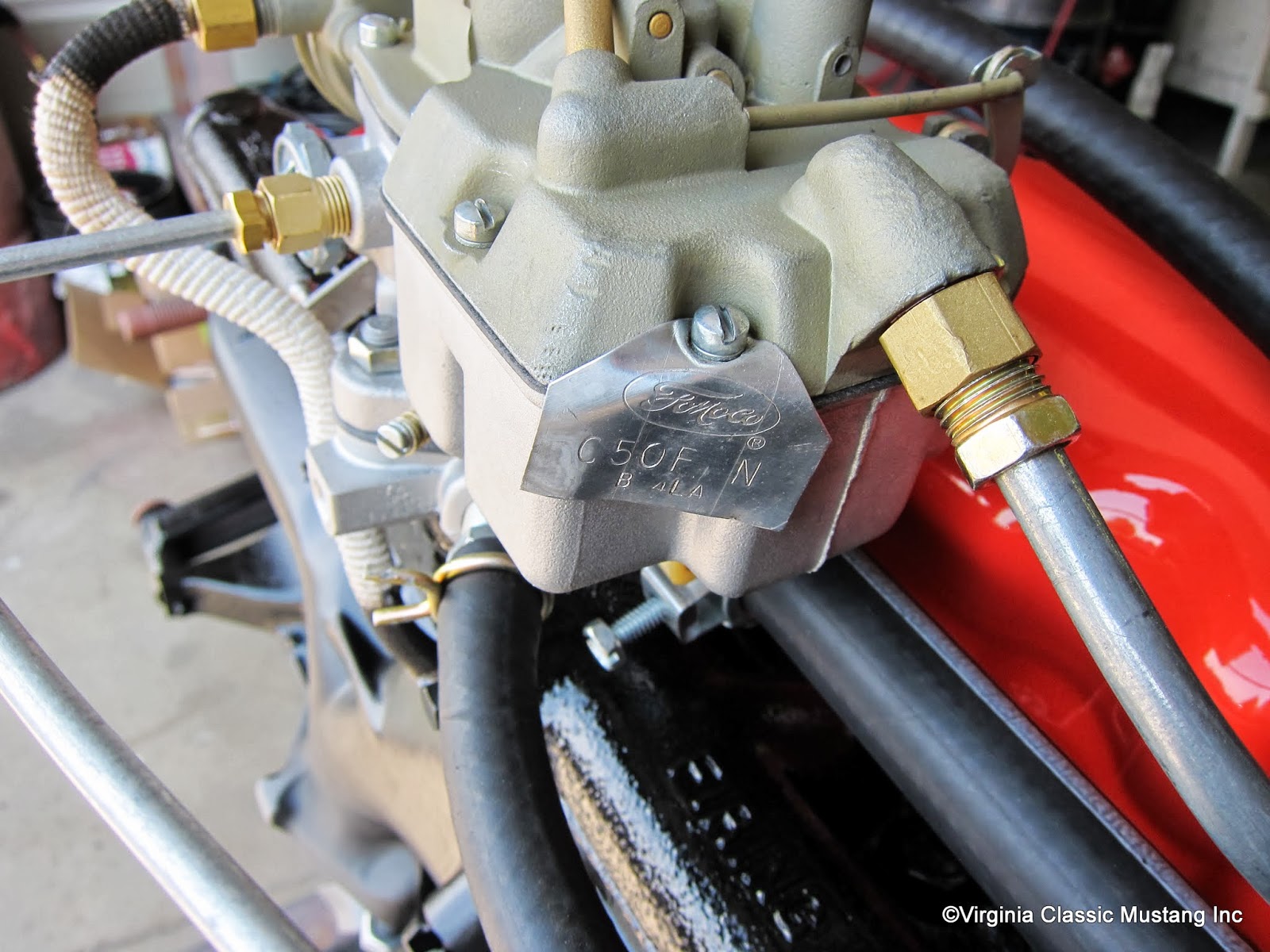 Virginia Classic Mustang Blog: Just the Details...65 Mustang Six