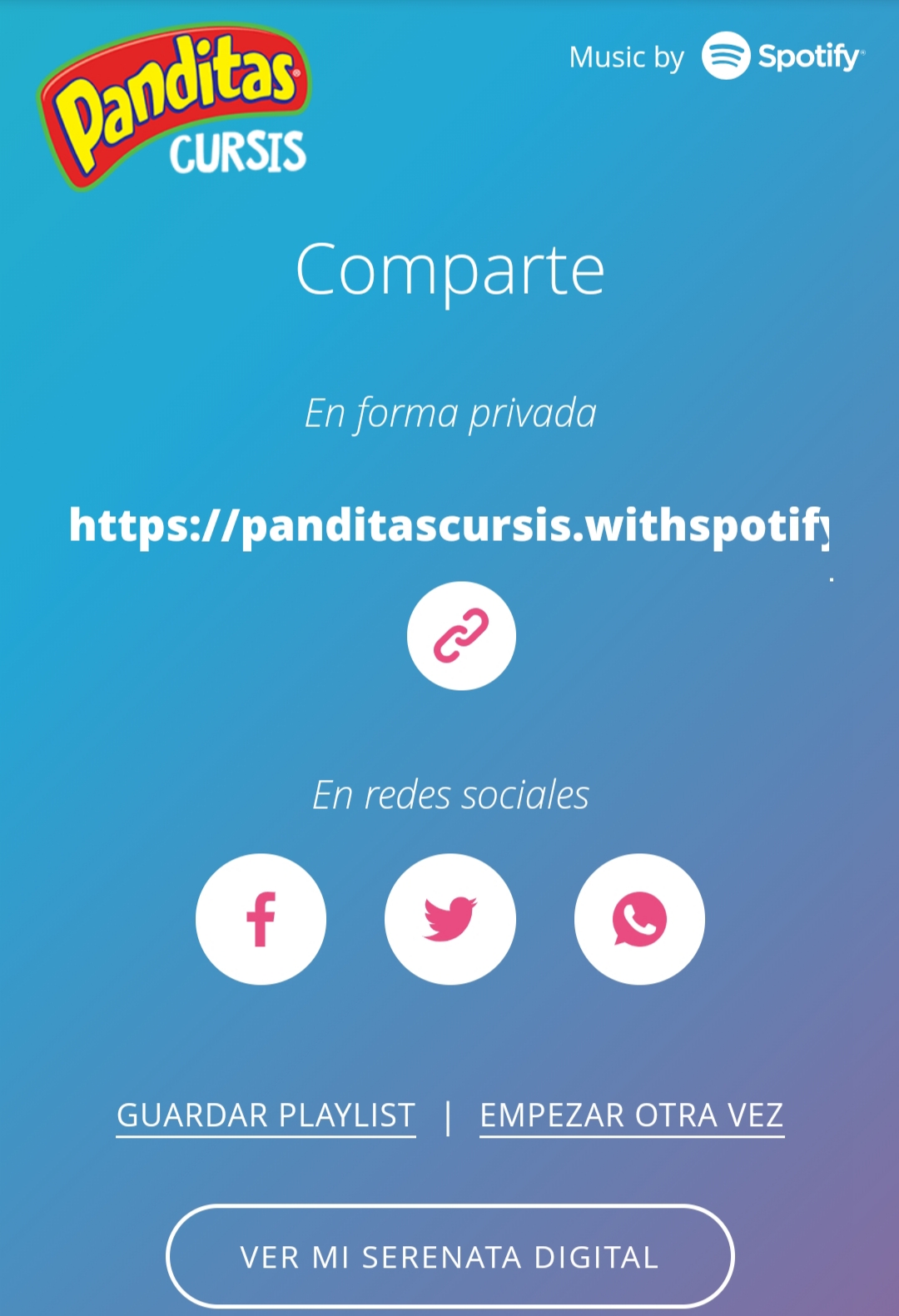 Crea una serenata digital con dulces Panditas en este 14 de febrero