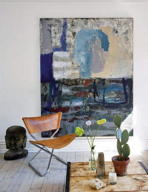 Picture of my scandinavian home: Beautiful Nordic white home with a touch of asian ...
