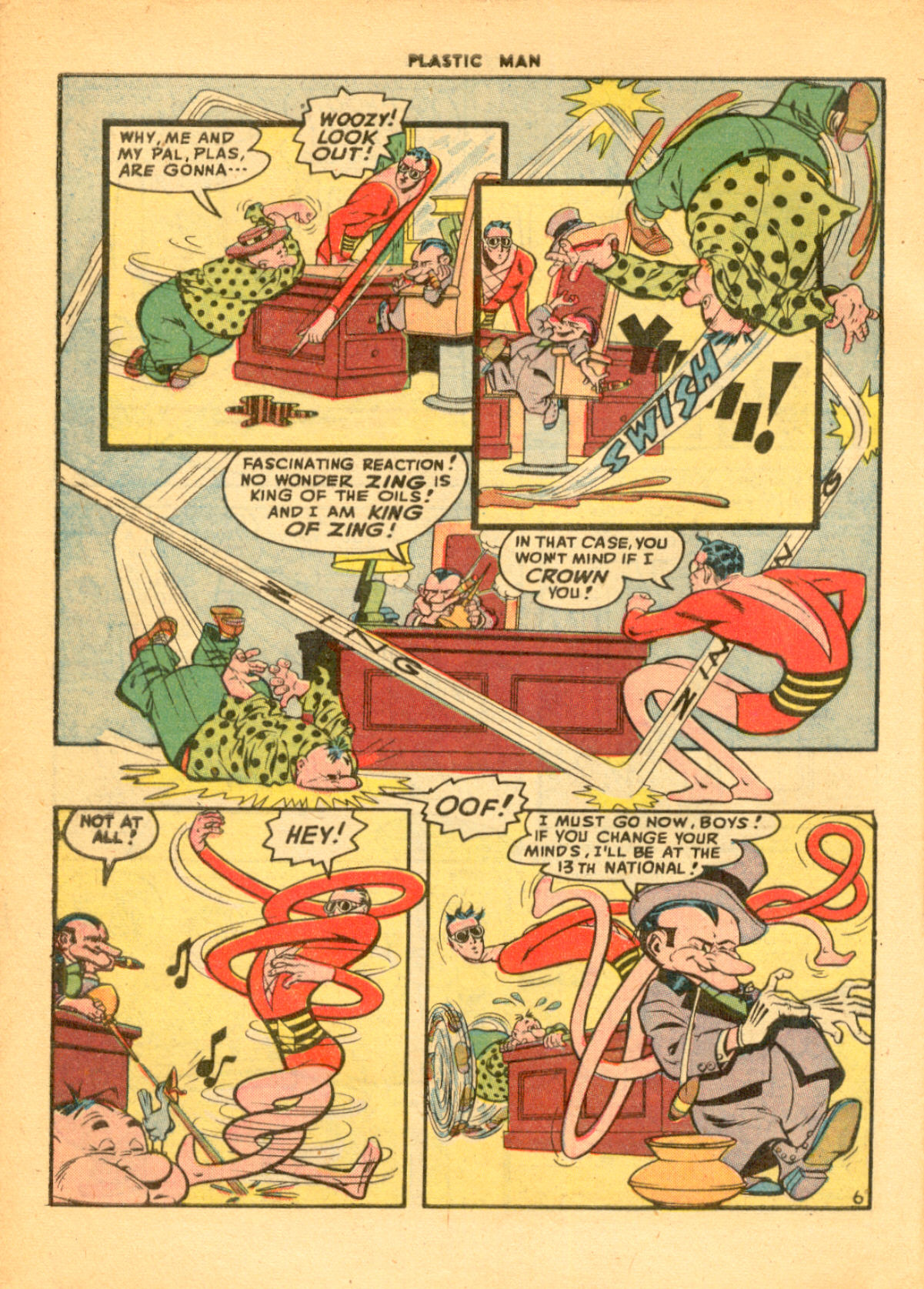 Read online Plastic Man (1943) comic -  Issue #9 - 8