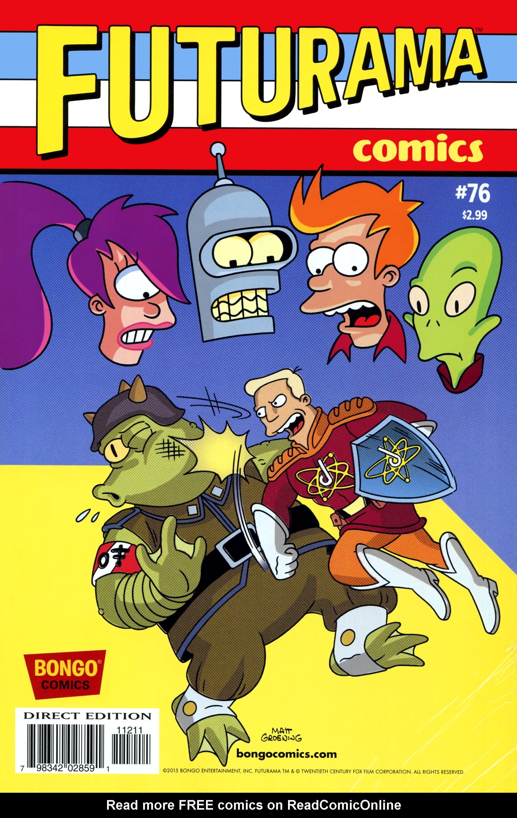 Read online Futurama Comics comic -  Issue #76 - 1