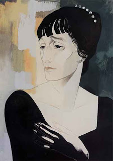 Юрий Анненков "Потрет Ахматовой", 1921 г.