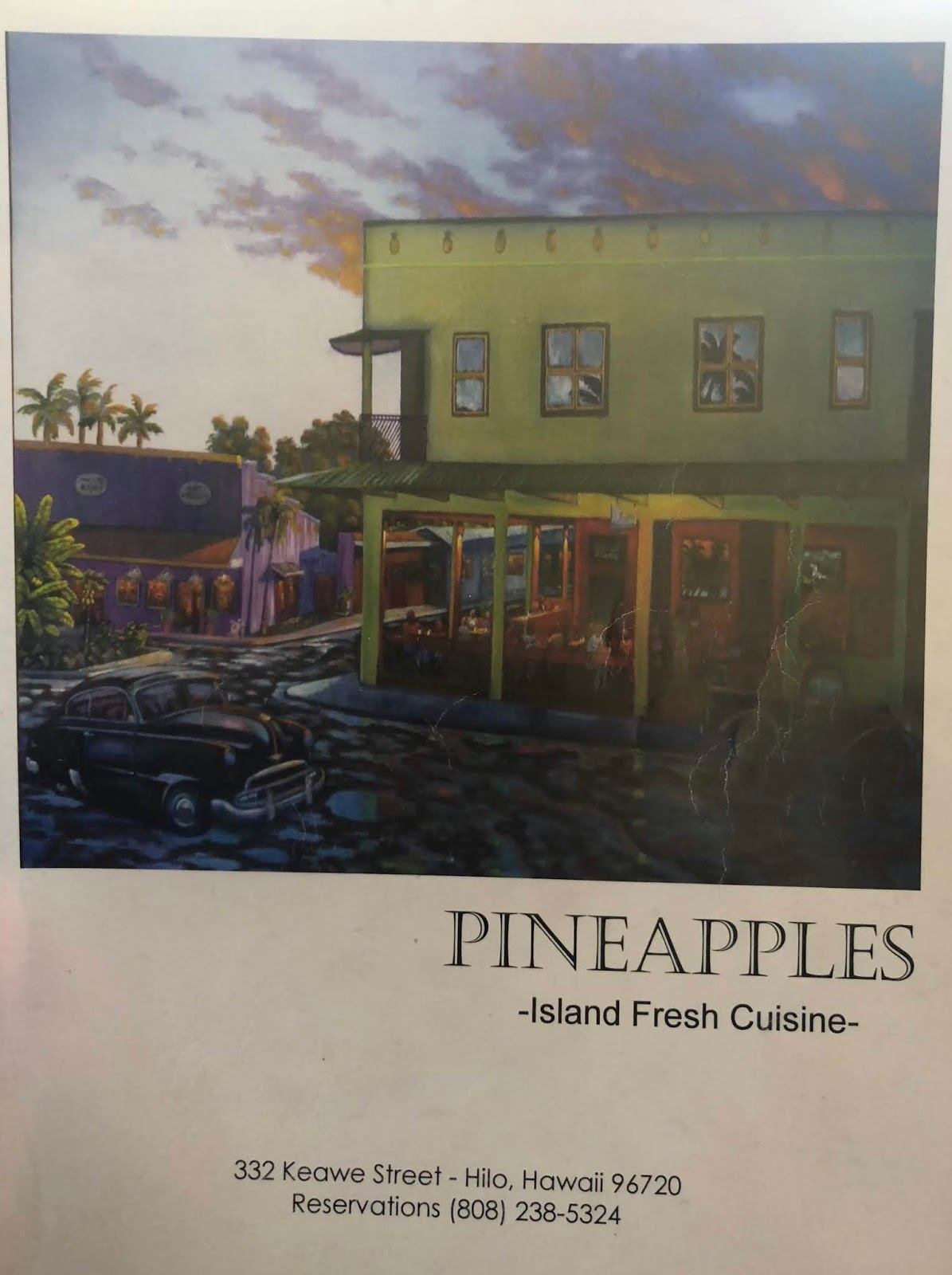 GREAT EATS HAWAII PINEAPPLES RESTAURANT
