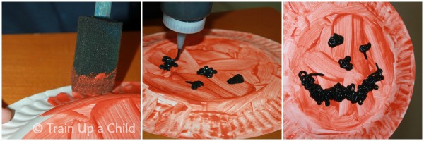 Paper Plate Pumpkin Crafts ~ Learn Play Imagine