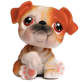 Littlest Pet Shop Singles Bulldog (#46) Pet