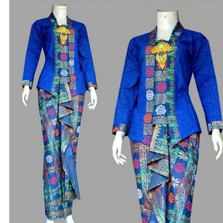 Model Baju Kebaya Bahan Batik Yang Sangat Modis Galeri 