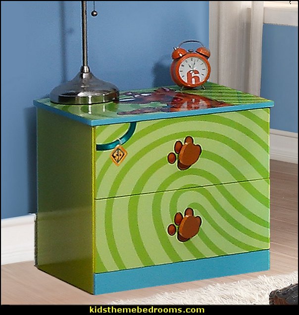 Scooby Doo 2 Drawer Nightstand Scooby Doo 2 Drawer Nightstand