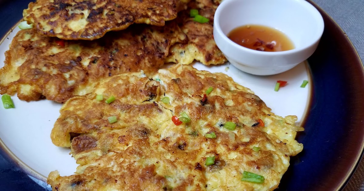 油炸鬼蜆肉蛋餅 Clams omelette with Chinese cruller Rita Shum