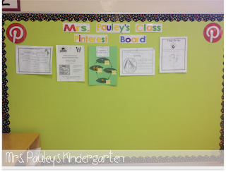 Pinterest Bulletin Board - Mrs. Pauley's Kindergarten