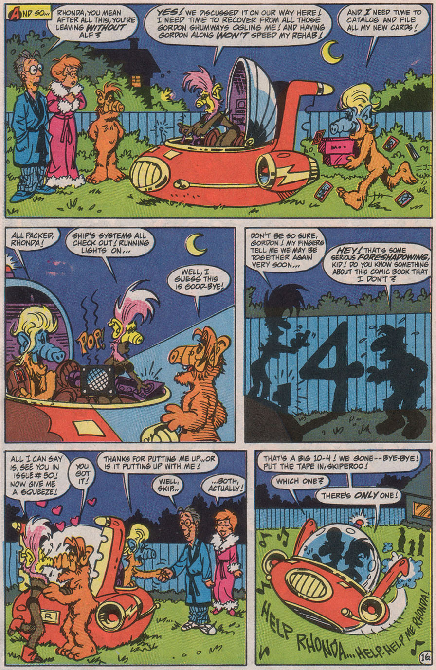 Read online ALF comic -  Issue #42 - 22