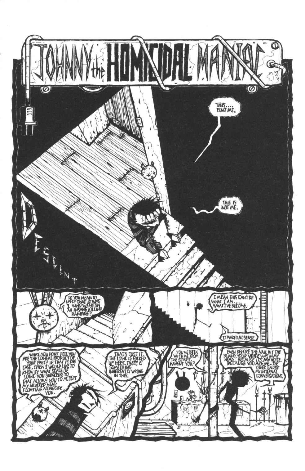 Read online Johnny the Homicidal Maniac comic -  Issue #4 - 3