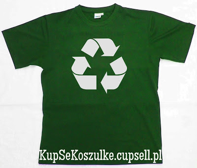 koszulka recycling