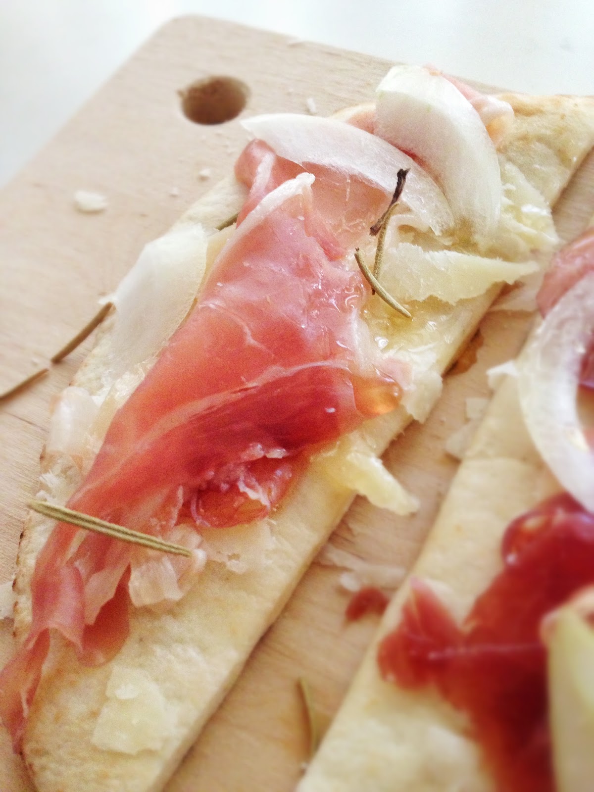 The Humble Hostess 蜂蜜帕瑪火腿薄餅 Honey Prosciutto Flatbread