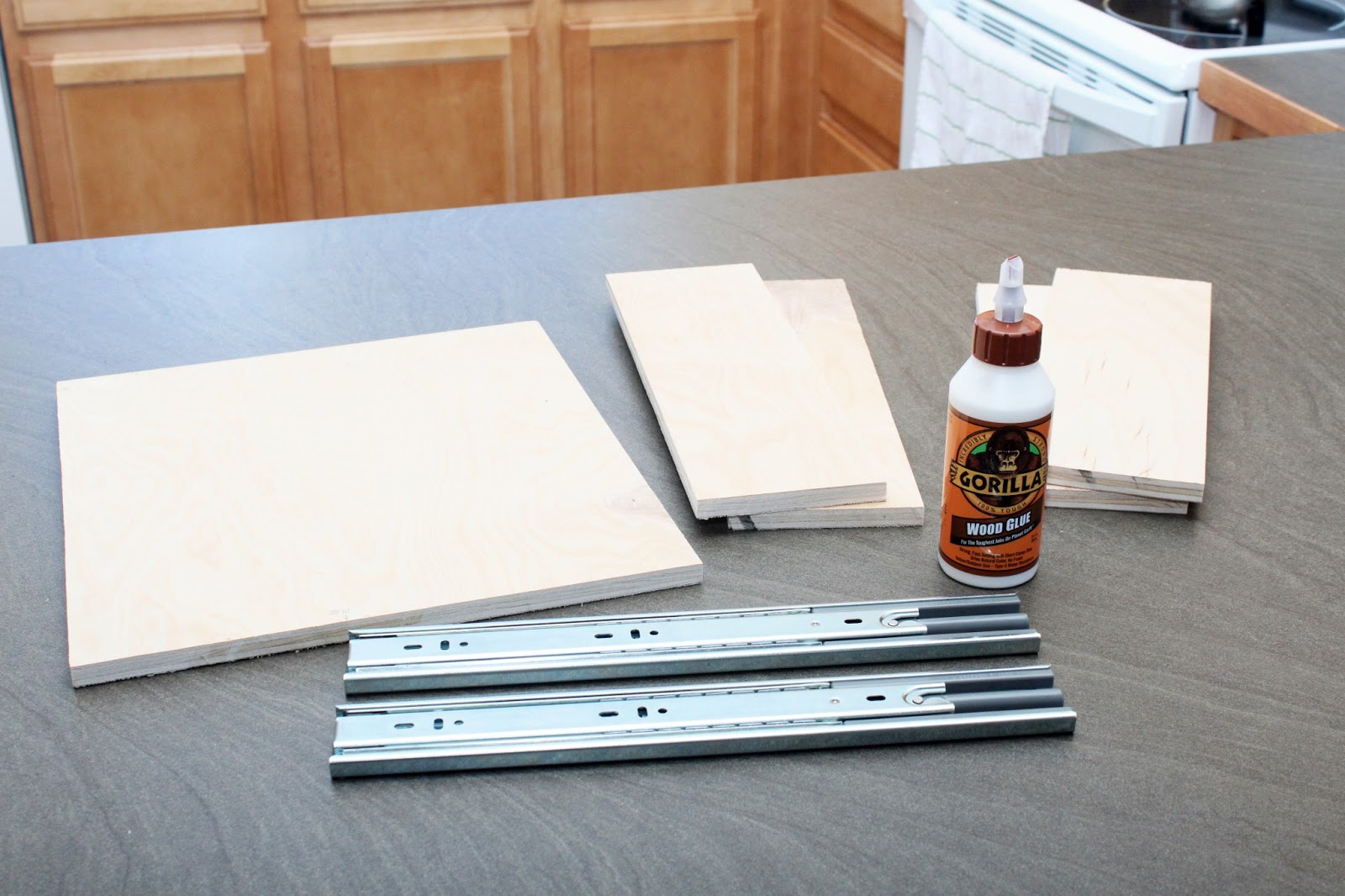 Our Modern Homestead DIY Pullout Trash Drawer