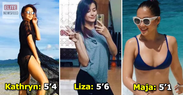 Filipino Celebrity Heights How Tall Are Your Favorite Stars