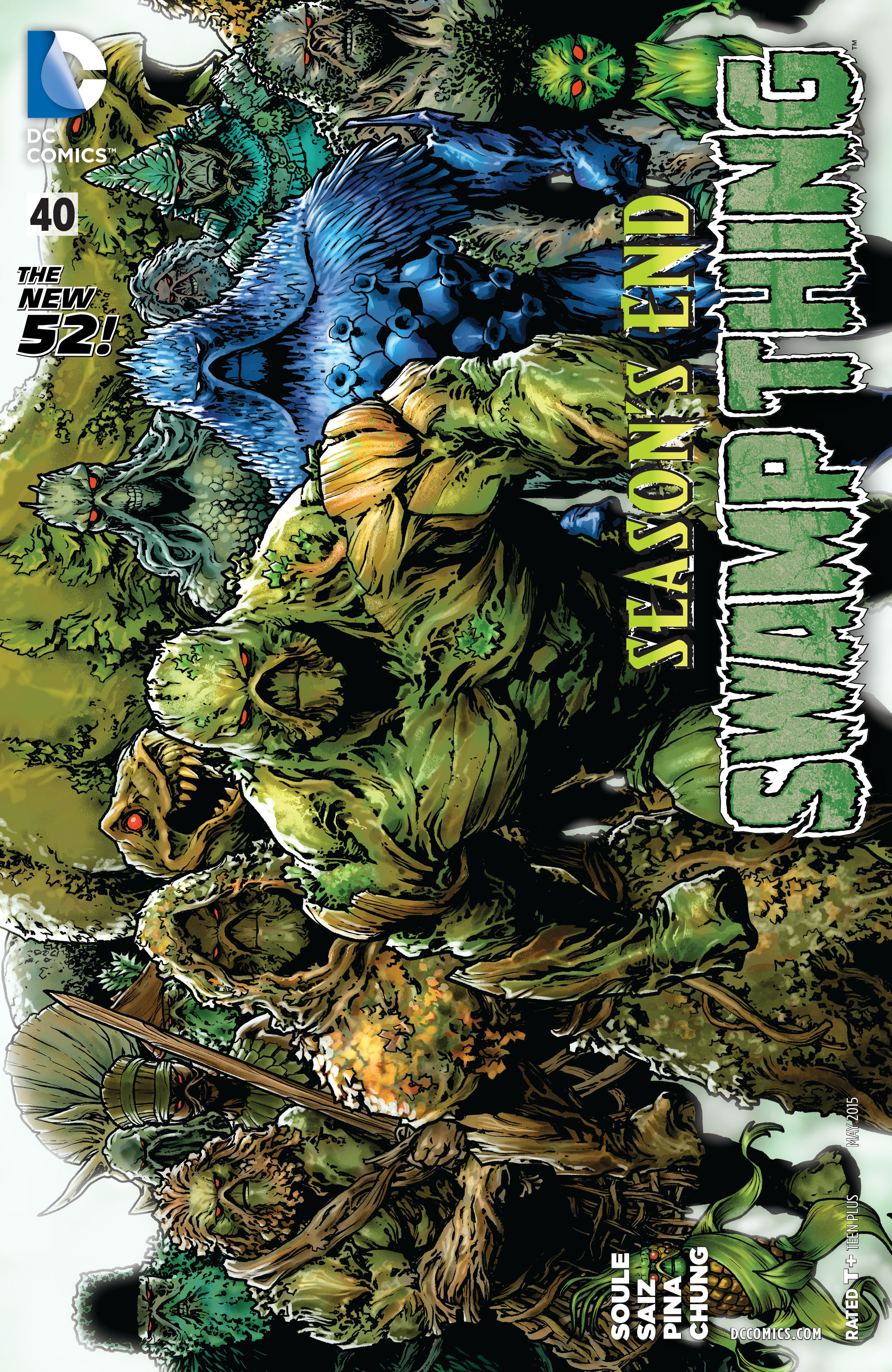 Read online Swamp Thing (2011) comic -  Issue #40 - 1