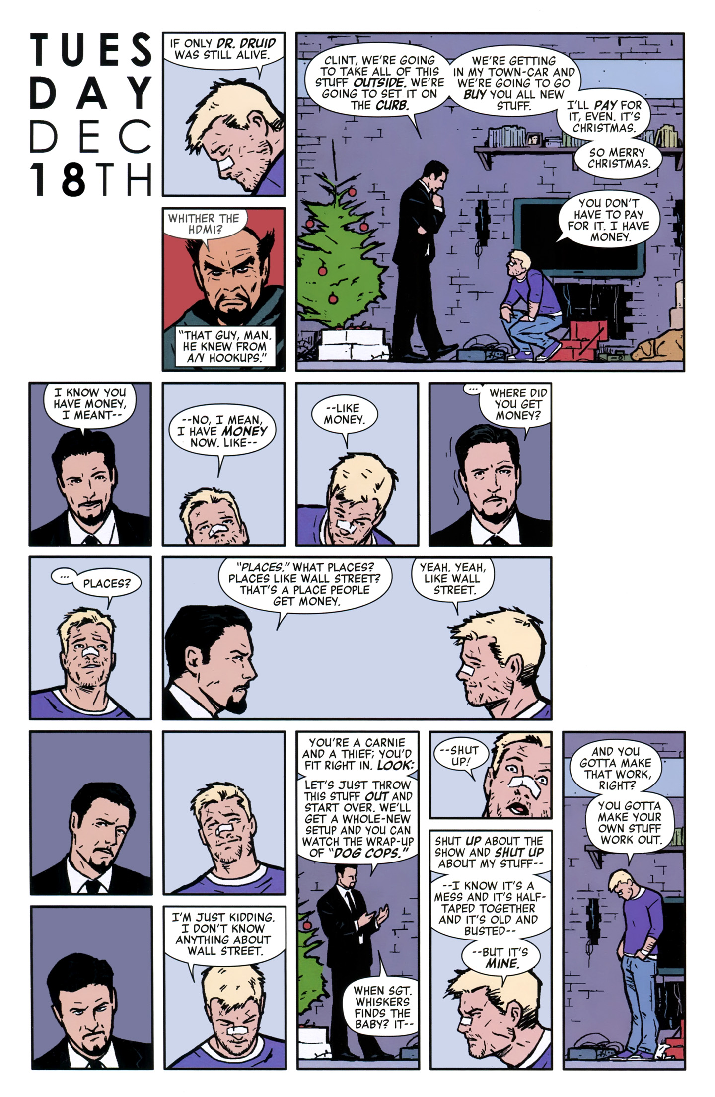Read online Hawkeye (2012) comic -  Issue #6 - 7
