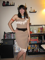 Pocahontas Dress Tutorial from Phile Not Found