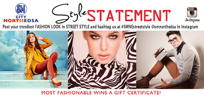 SM City North EDSA: Instagram: Style Statement contest
