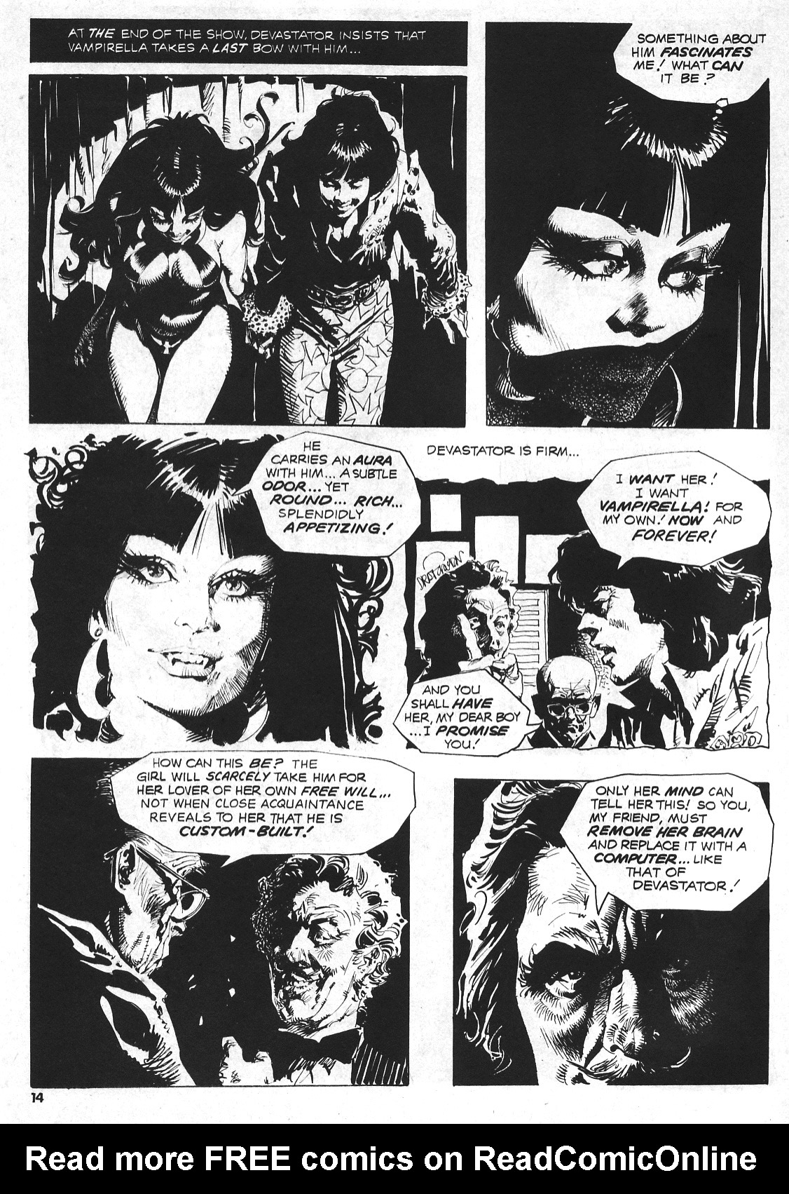 Read online Vampirella (1969) comic -  Issue #35 - 14