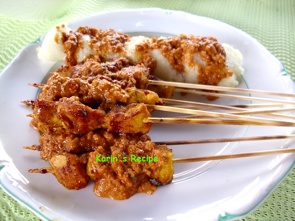 Karin's Recipe: Sate Ayam Ponorogo (Chicken Satay à la 