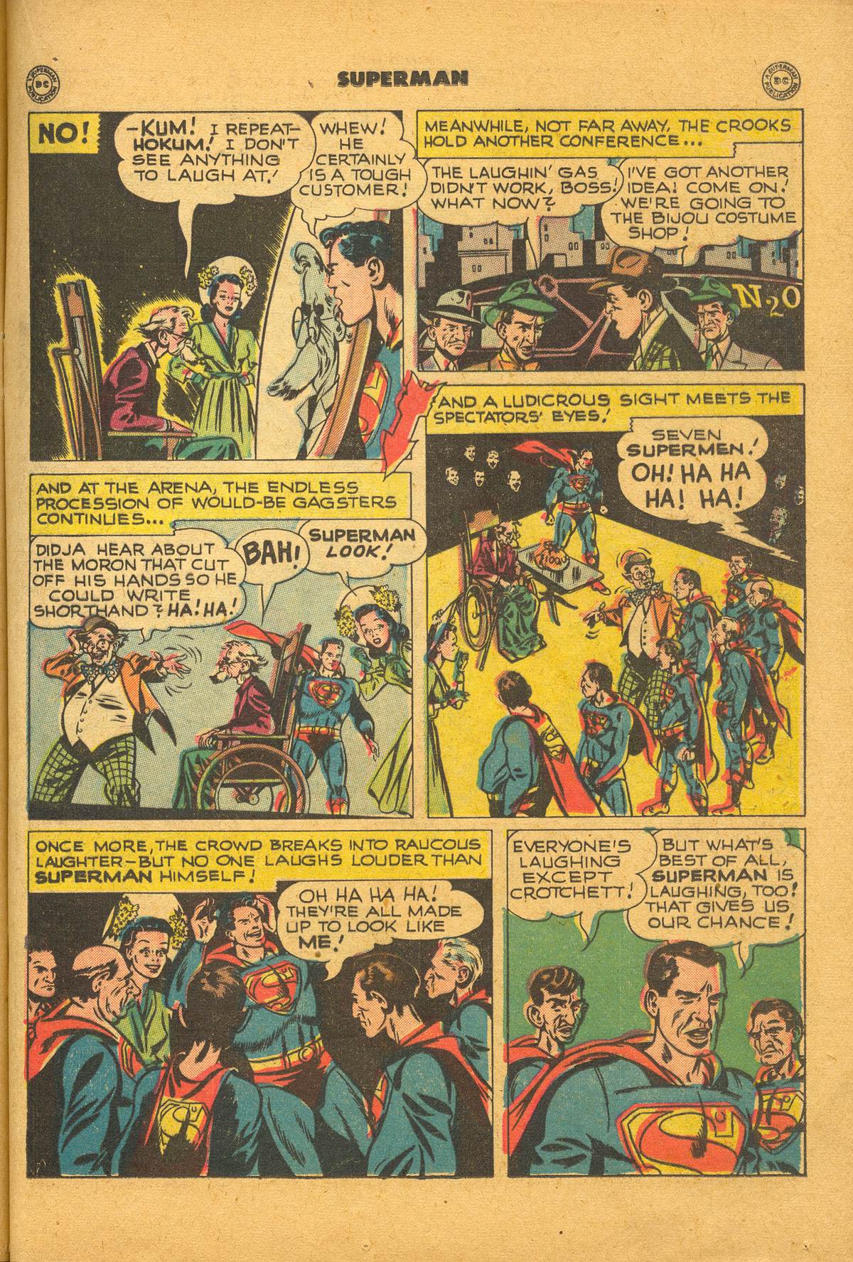 Read online Superman (1939) comic -  Issue #56 - 23