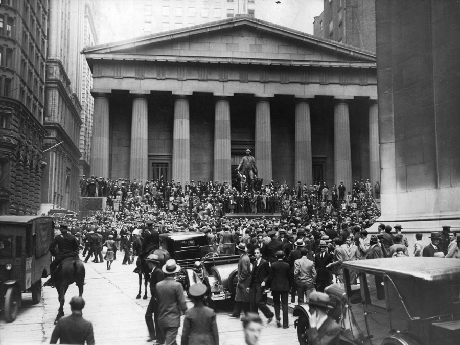 Roots and Blooms Garrisons 1929 Black Tuesday The Stock Market