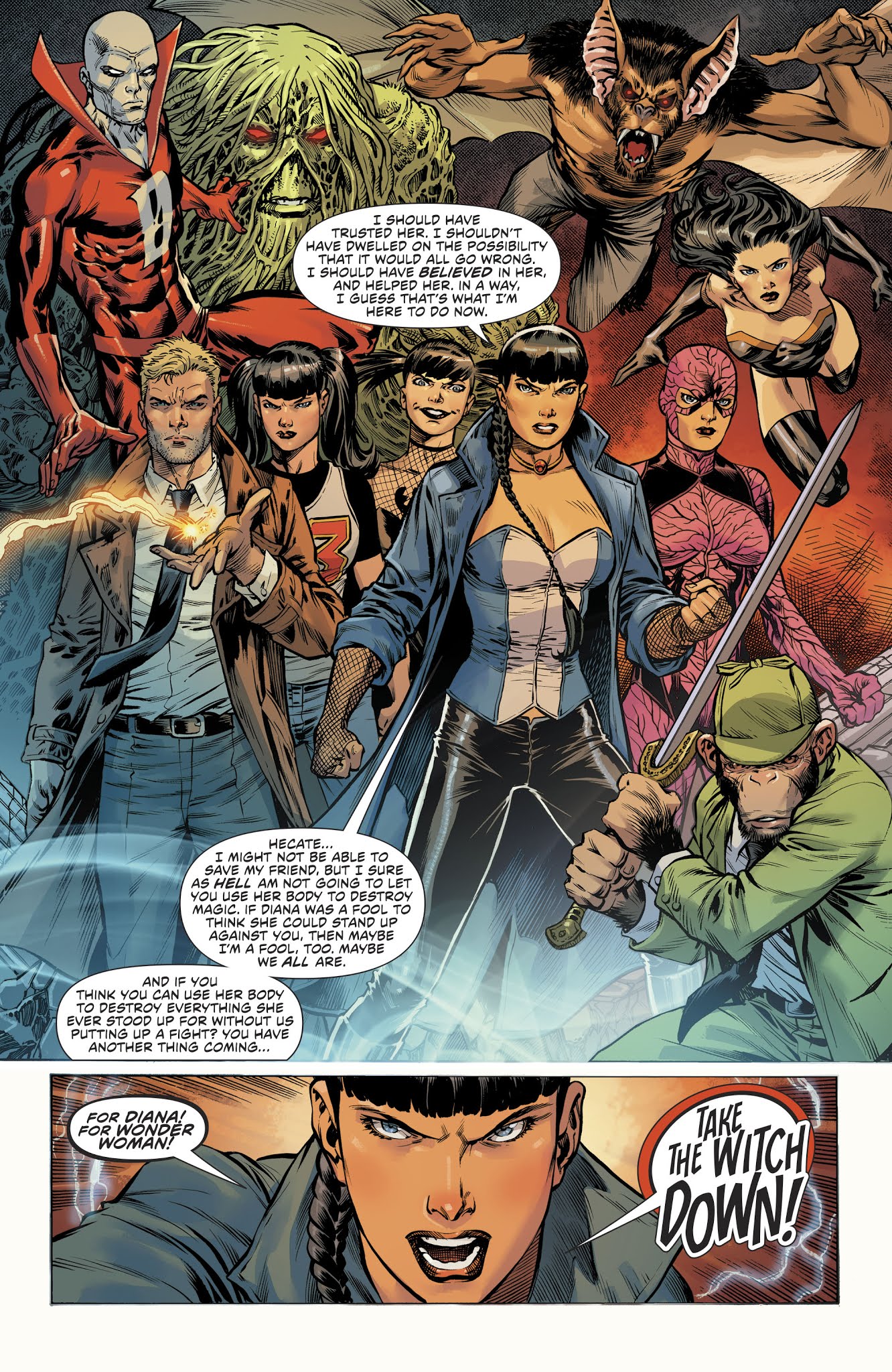 Read online Justice League Dark and Wonder Woman: The Witching Hour comic -  Issue # Full - 25