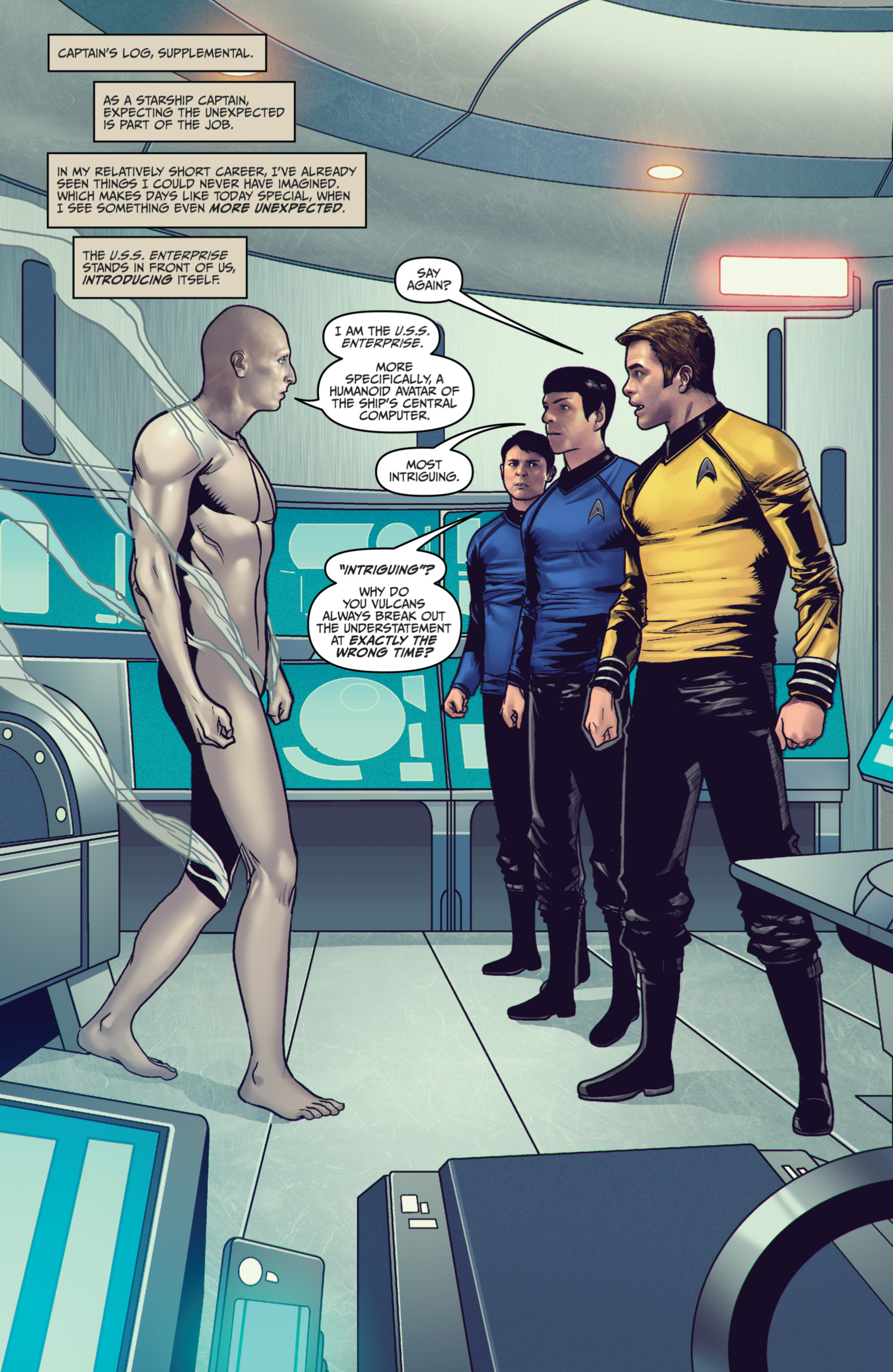 Read online Star Trek (2011) comic -  Issue #32 - 3