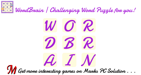 Amazing Word Puzzle WordBrain
