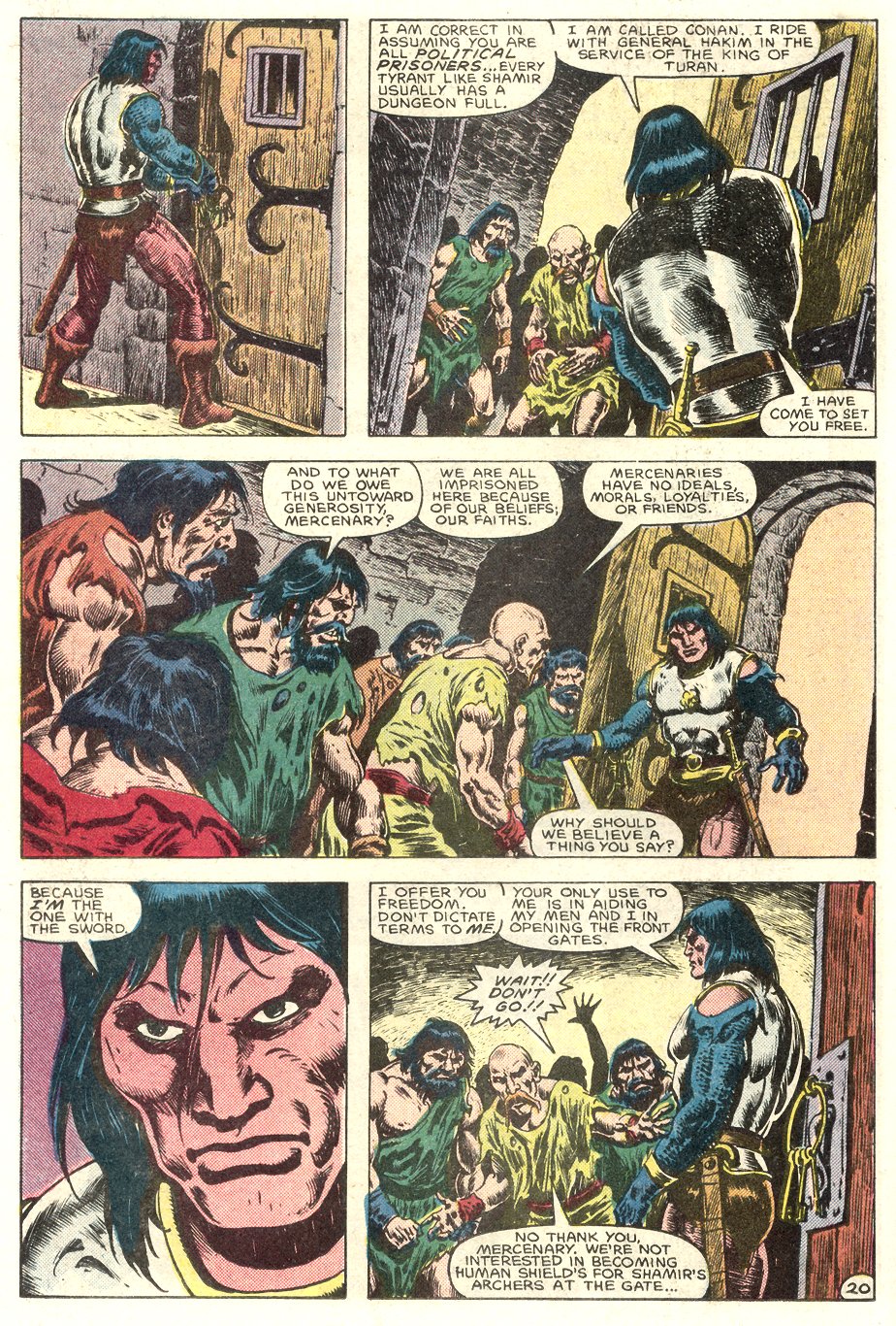 Read online Conan the Barbarian (1970) comic -  Issue # Annual 10 - 21