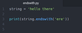 Python str.endswith():산을 붉게 물들이는 꽃