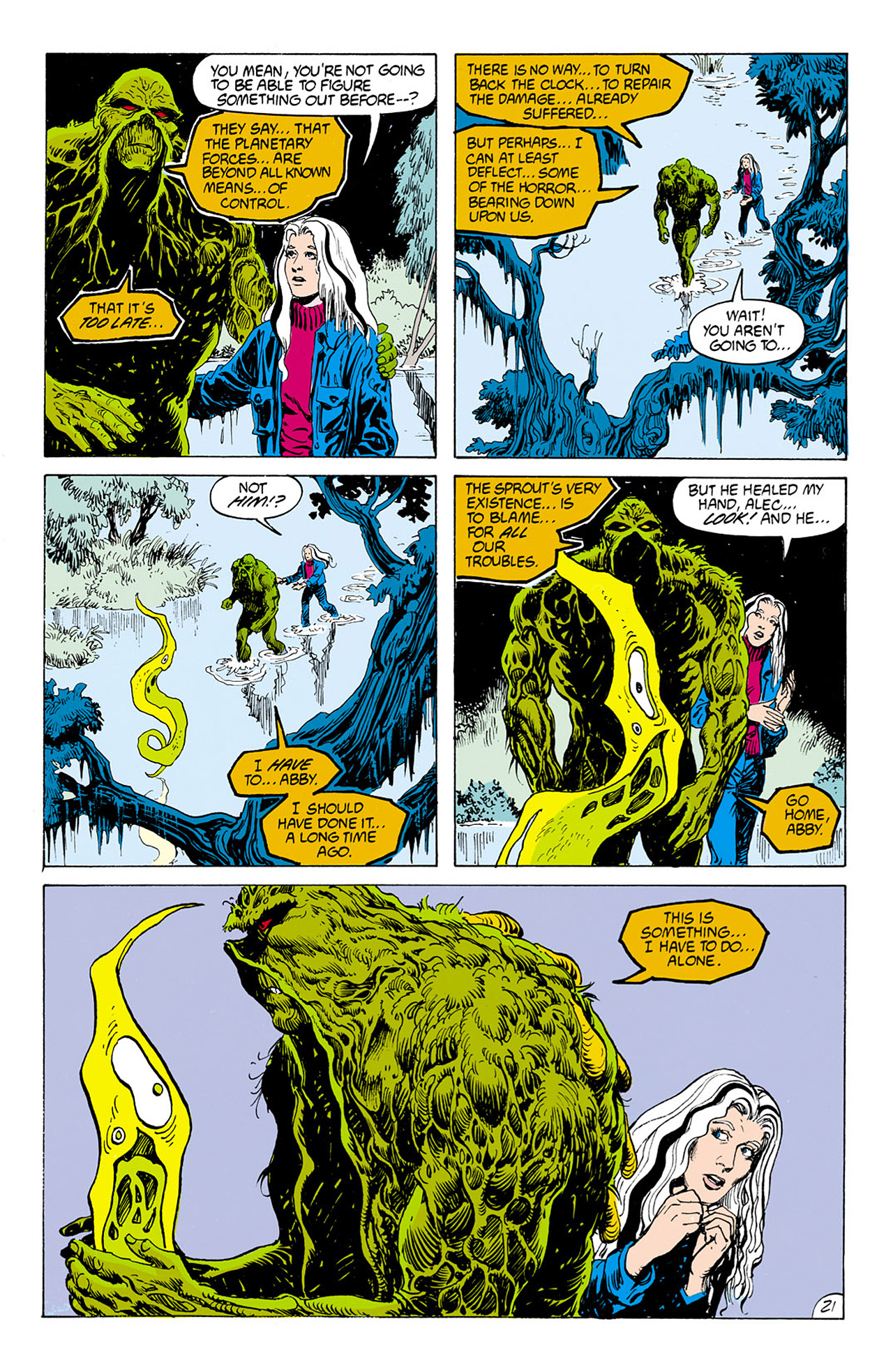 Swamp Thing (1982) Issue #74 #82 - English 21