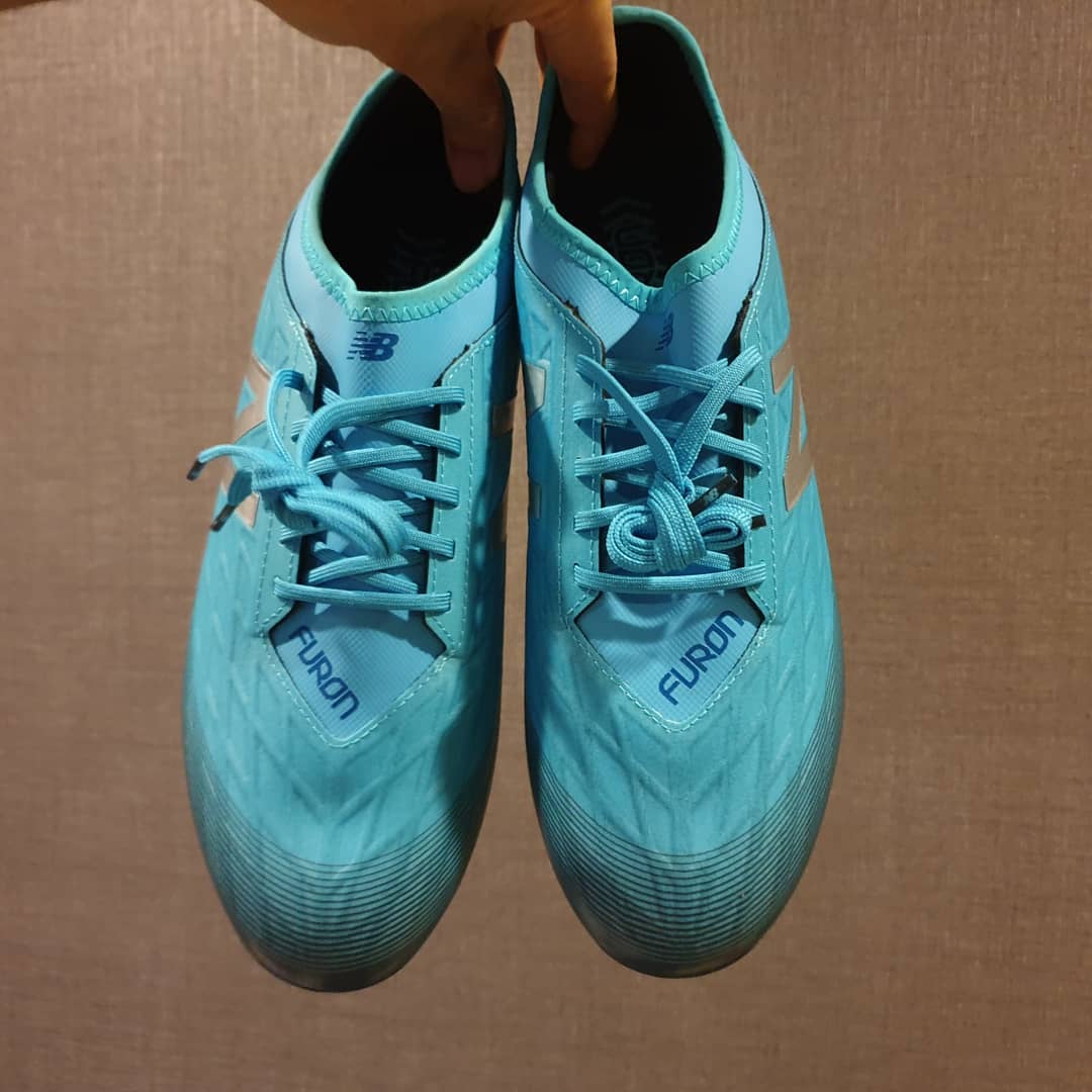 New Boots For Liverpool's Mané - Teal New Balance Furon 5.0 Boots ...