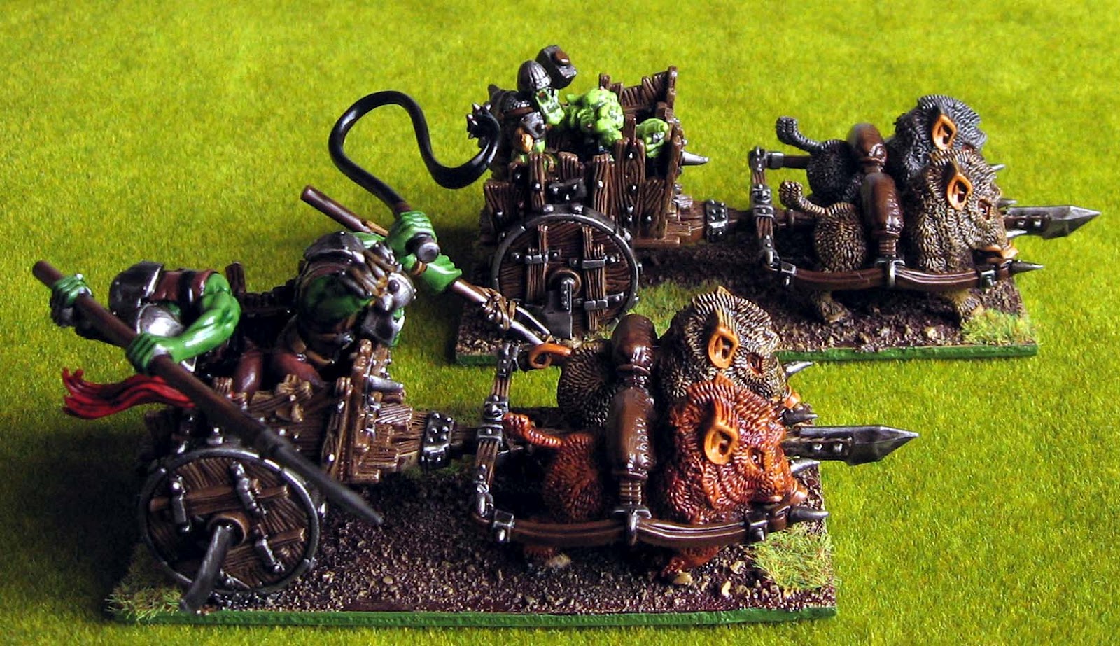 The Owl Bear's Lair: Warhammer orcs/Orchi di Warhammer
