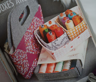 Stitched Sewing Organizers by Aneela Hoey