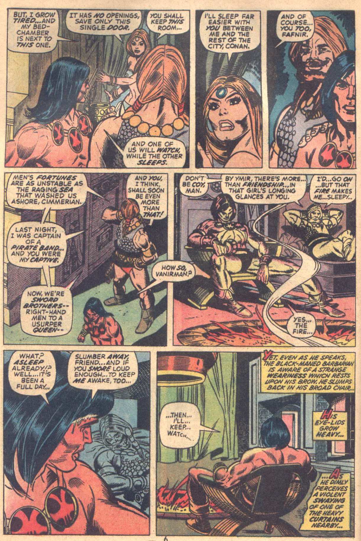 Read online Conan the Barbarian (1970) comic -  Issue #18 - 6