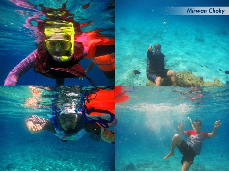 Snorkeling dan Diving di Pantai Iboih Aceh Snorkeling dan Diving di Pantai Iboih Aceh