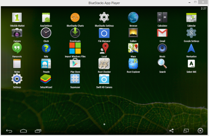 where is bluestacks root explorer