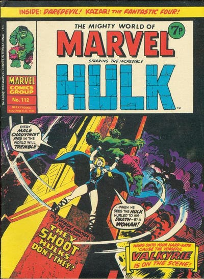 Mighty World of Marvel #112, The Valkyrie