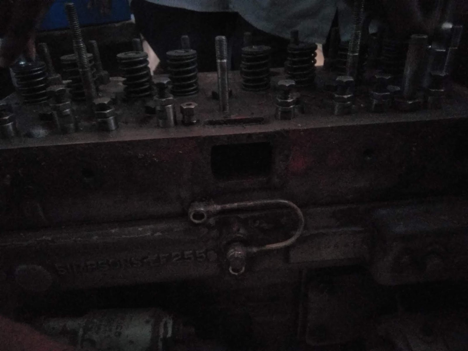 OVERHAULING OF ROCKER ARM ASSEMBLY AND CYLINDER HEAD MMV TRADE U