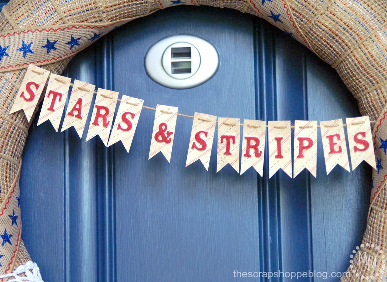 stars stripes bunting