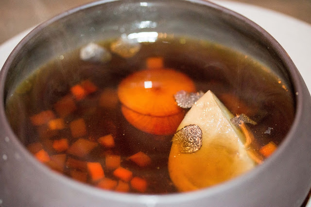 Fine Palate - Artichoke Soup with Black Truffles