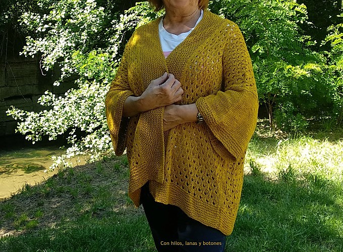 Con hilos, lanas y botones: Chaqueta aire